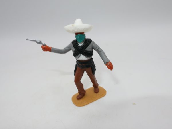 Timpo Toys Mexican bandit, green face mask - original head (!)