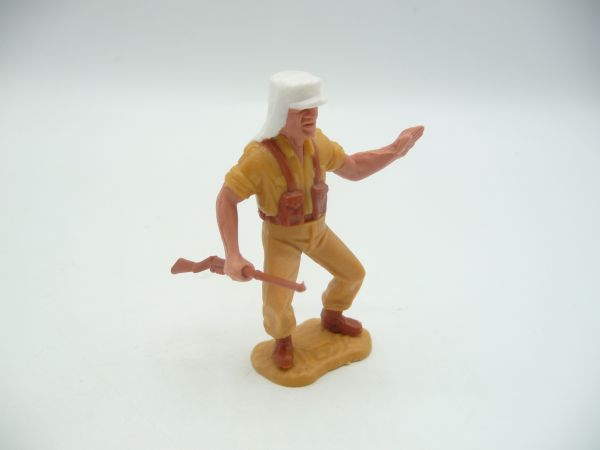 Timpo Toys Foreign legionnaire standing with rifle, greeting