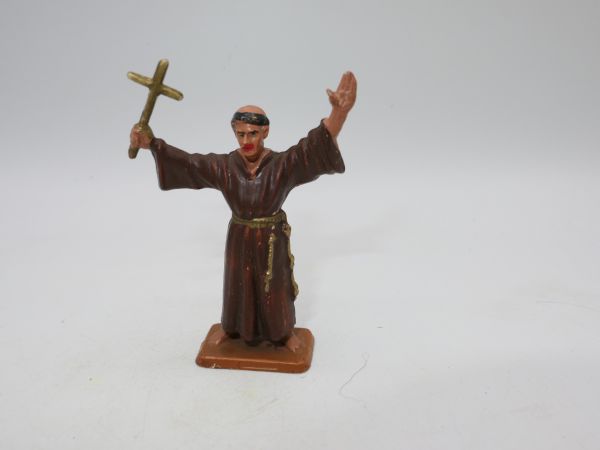 Starlux Mönch mit Kreuz - frühe Figur