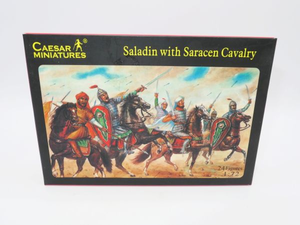 Caesar Miniatures 1:72 Saladin with Saracen Cavalry, Nr. 18 - OVP