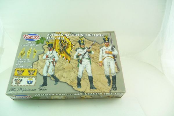 VICTRIX Austrian Napoleonic Infantry 1806-1815, VX0014, 28 mm - orig. packaging