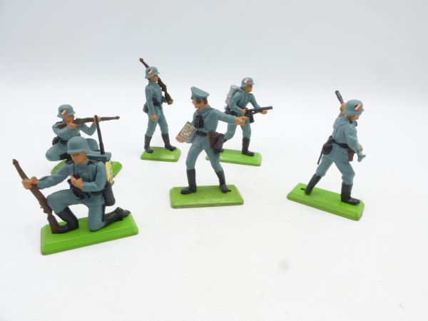 Britains Deetail Gruppe deutsche Soldaten (6 Figuren), 2. Version