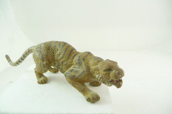 Lineol Tiger attacking, ready to jump - rare, early version