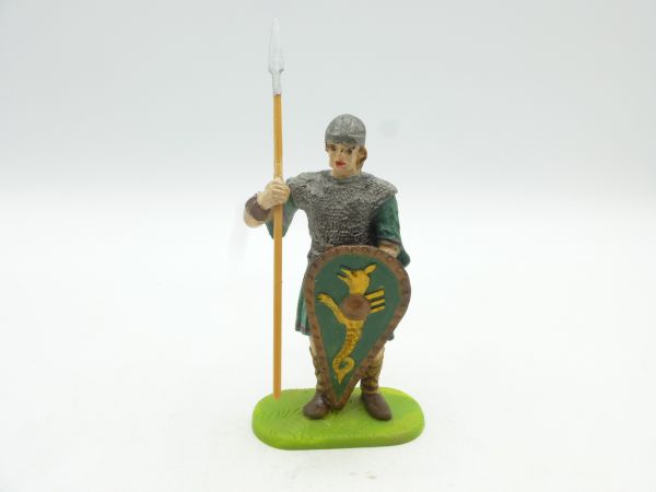 Modification 7 cm Knight with spear + shield - great modification