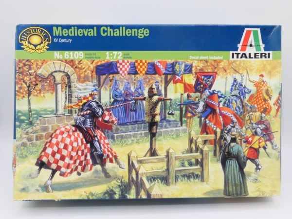 Italeri 1:72 Medieval Challenge, No. 6109 - orig. packaging, sealed box
