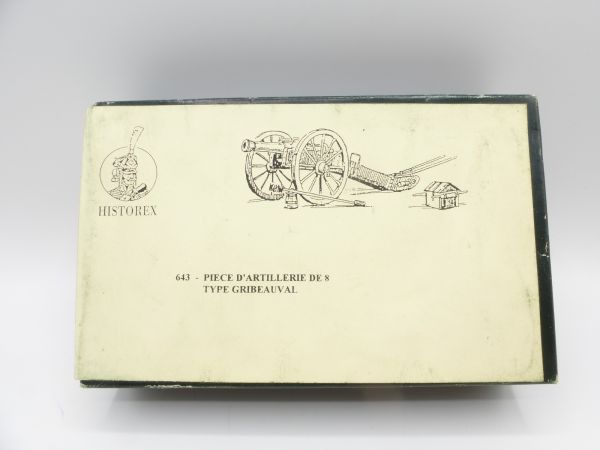 Historex 1:30 Artillery cannon, Napoleonic Wars, No. 643 - orig. packaging, unassembled
