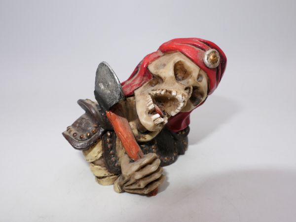 Skull figure (pirate), total height: 6 cm