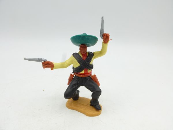 Timpo Toys Mexican crouching, firing wild with 2 pistols