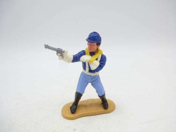Timpo Toys Northerner 4th version, soldier wounded, shooting pistol