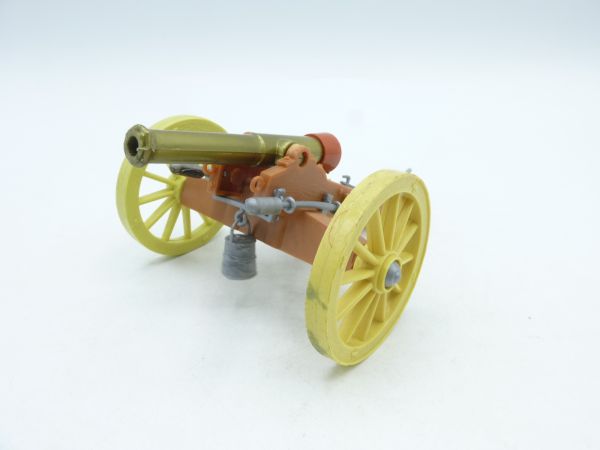 Timpo Toys Bürgerkriegskanone, beige Räder