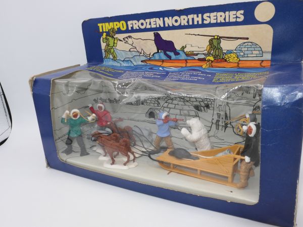 Timpo Toys Frozen North Series: Eskimo set, ref. no. 301 - in blister box
