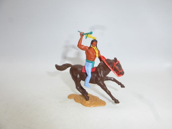 Timpo Toys Indian 2nd version riding with spear