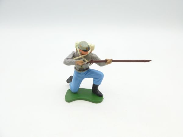 Britains Swoppets Confederate Army soldier kneeling firing