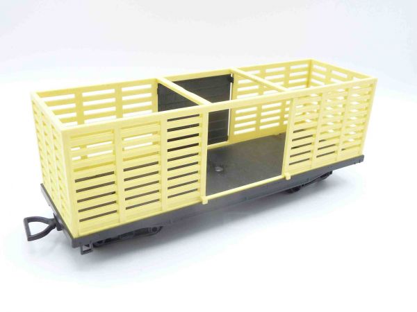 Timpo Toys Horse transport wagon in light yellow