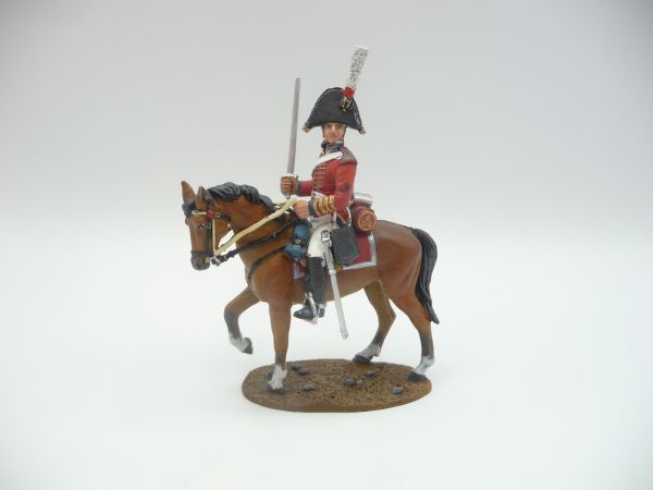 del Prado Offizier 5th Dragoon Guards, Wellingtons Kavallerie 1812 # 003