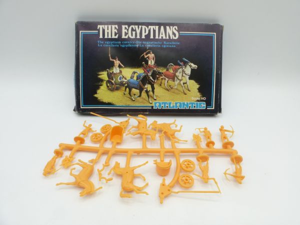 Atlantic 1:72 The Egyptians: The Egyptian Cavalry, No. 1802 - orig. packaging, parts on cast