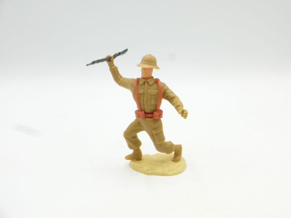 Elastolin 7 cm Soldat Afrika Korps, Gewehr hoch