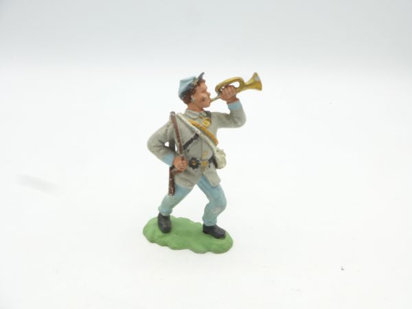 Britains Swoppets Confederate Army soldier with trumpet