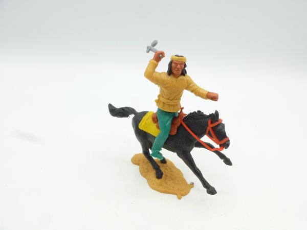 Timpo Toys Apache reitend mit Tomahawk, beige - ladenneu