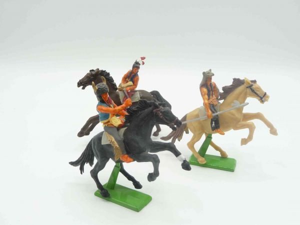 Britains Deetail 3 Indian riders - see photos