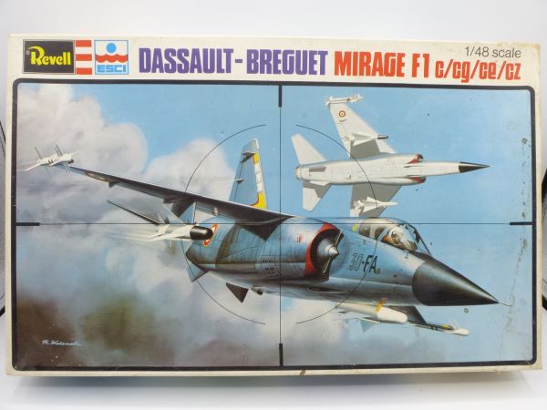 Revell / Esci 1:48 Dassault-Breguet Mirage F1 c/cg/ce/cz H2235 - orig. packaging