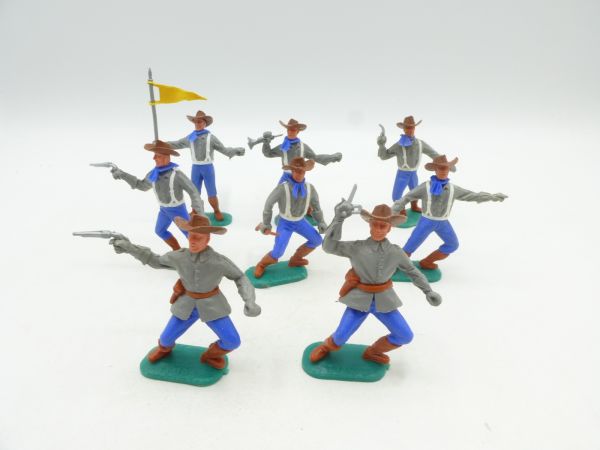 Timpo Toys Southerner 1st version (8 figures) - nice set