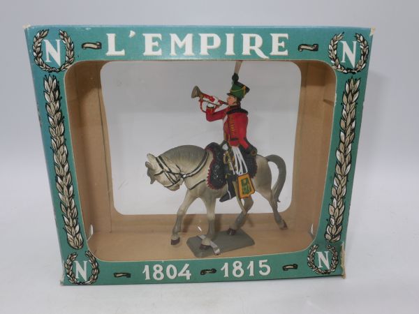 Starlux Empire, Nap. Kriege: Hussar mit Trompete - OVP, ladenneu, frühe Box