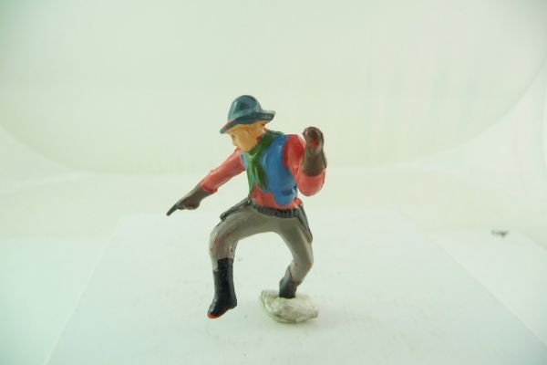 Reisler hard plastic Cowboy with pistol - without baseplate