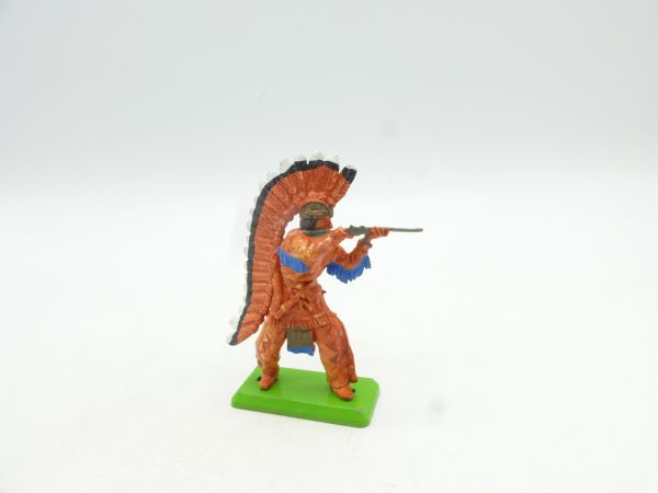 Britains Deetail Indian standing 2nd version, shooting rifle