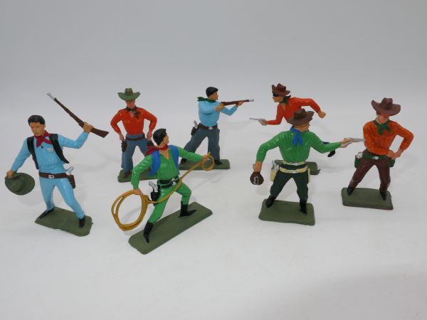 Starlux Group of Cowboys (7 figures)
