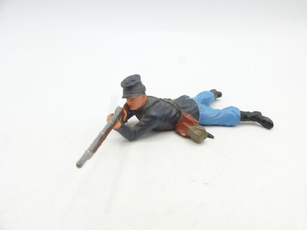 Elastolin 7 cm Northern States: Soldier prone shooting, No. 9176