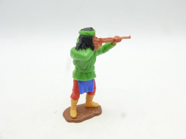 Timpo Toys Apache neongrün schießend, stehend