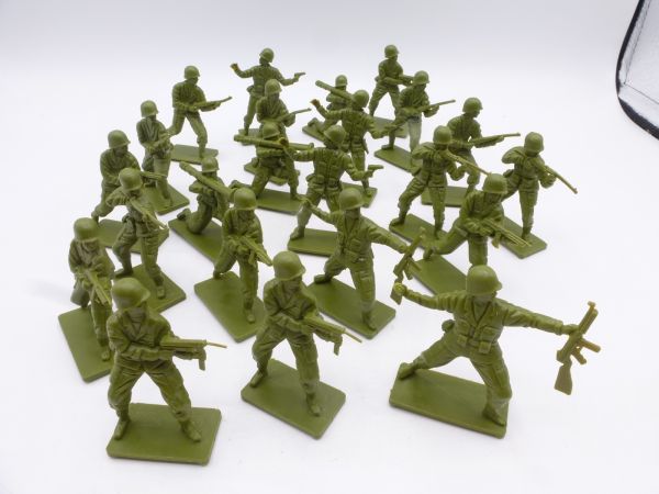 American soldiers, 23 figures (similar to Atlantic)