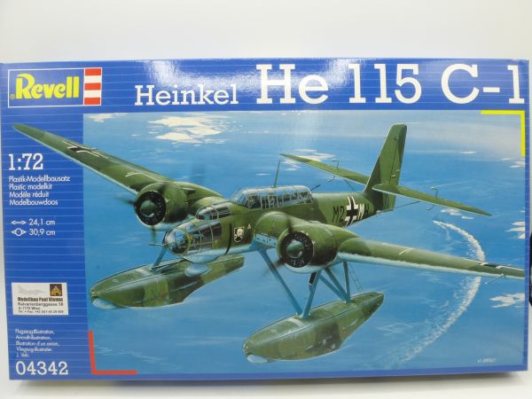 Revell 1:72 Flugzeugmodell Heinkel He 115 C-1, Nr. 4342 - OVP