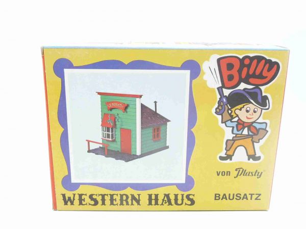 Plasty Bausatz Westernhaus, Nr. 4711 "Gunsmith" - Box + Inhalt ladenneu, s. Fotos