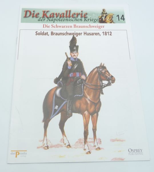 del Prado Booklet No. 14 Soldier Brunswick Hussars 1812