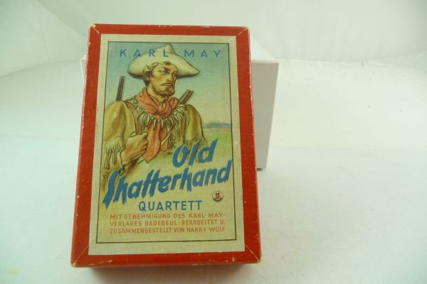 Old Shatterhand Quartett from 1951 - great condition, complete