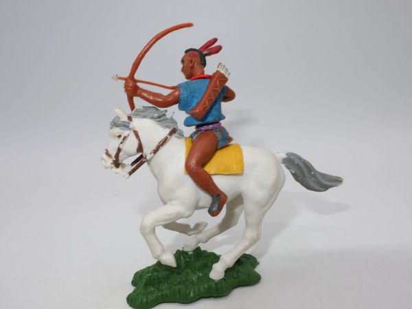 Britains Swoppets Iroquois riding with bow