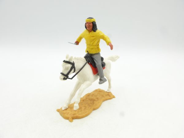 Timpo Toys Apache riding, yellow