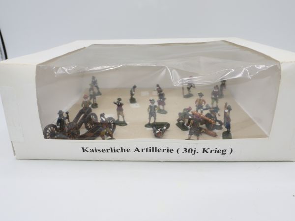 Kaiserl. Artillerie (30 j. Krieg) - in Sammlerbemalung, siehe Fotos