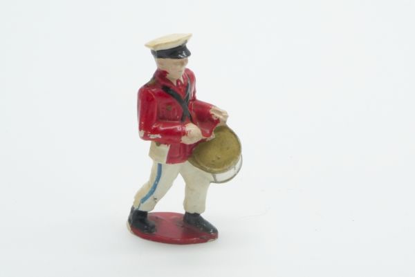 Musikcorps, Soldat mit Trommel (Hartplastik)