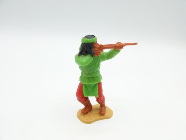 Timpo Toys Apache schießend, neongrün - seltenes Unterteil