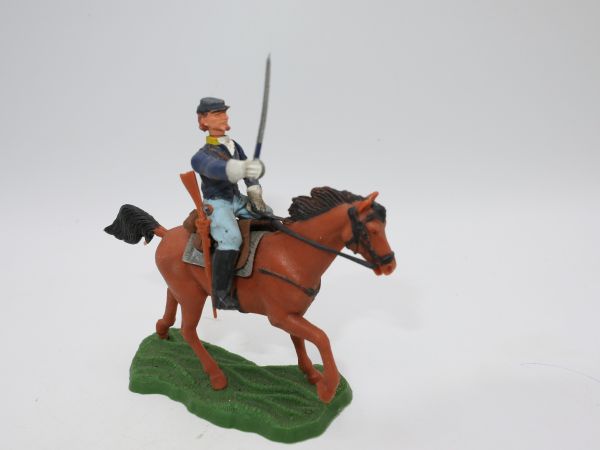Britains Swoppets Northerner on horseback with sabre - complete, great condition