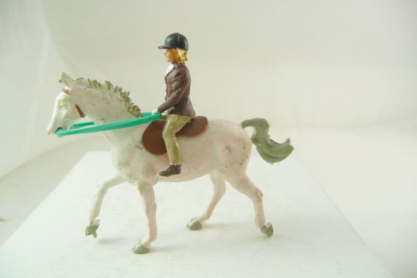 Britains Swoppets Equitation: Girl on pony