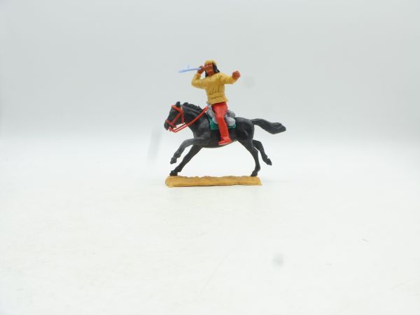 Timpo Toys Apache on horseback, beige