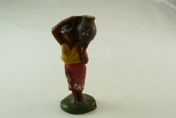 Lisanto Indian Woman with jug - good condition