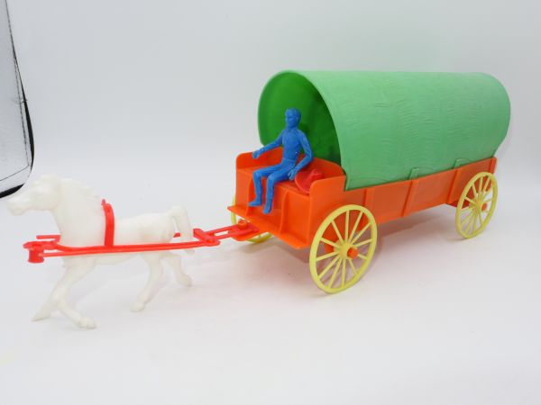 Large covered wagon (total length 34 cm)