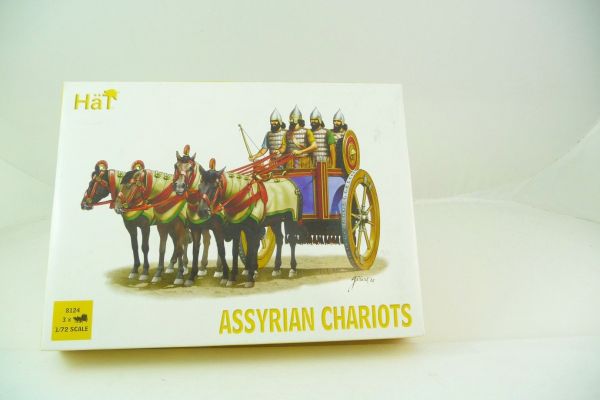 HäT 1:72 Assyrian Chariots, No. 8124 - orig. packaging, on cast