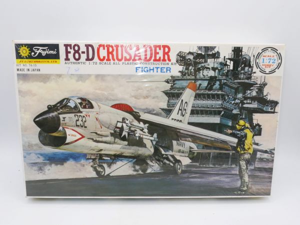 Fujimi F8-D Crusader, 7A-13 - orig. packaging, shrink-wrapped