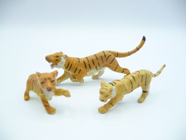 Merten Group of tigers (3 figures) - very good painting